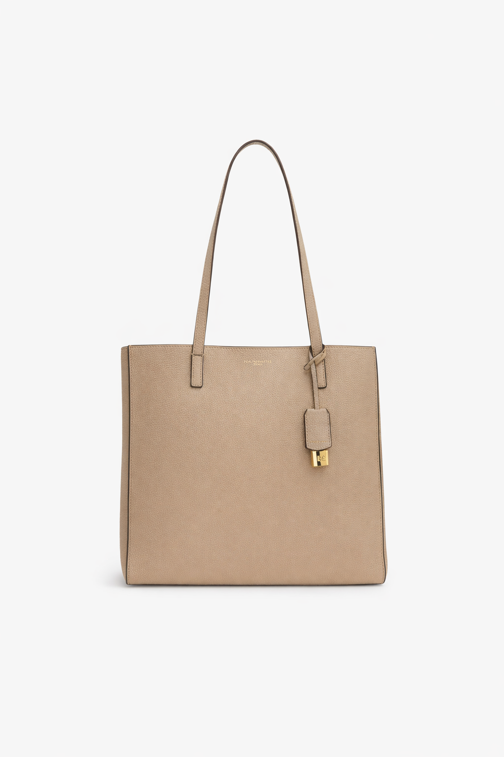 NANNINI borsa secchiello pelle martellata verde scuro donna casual