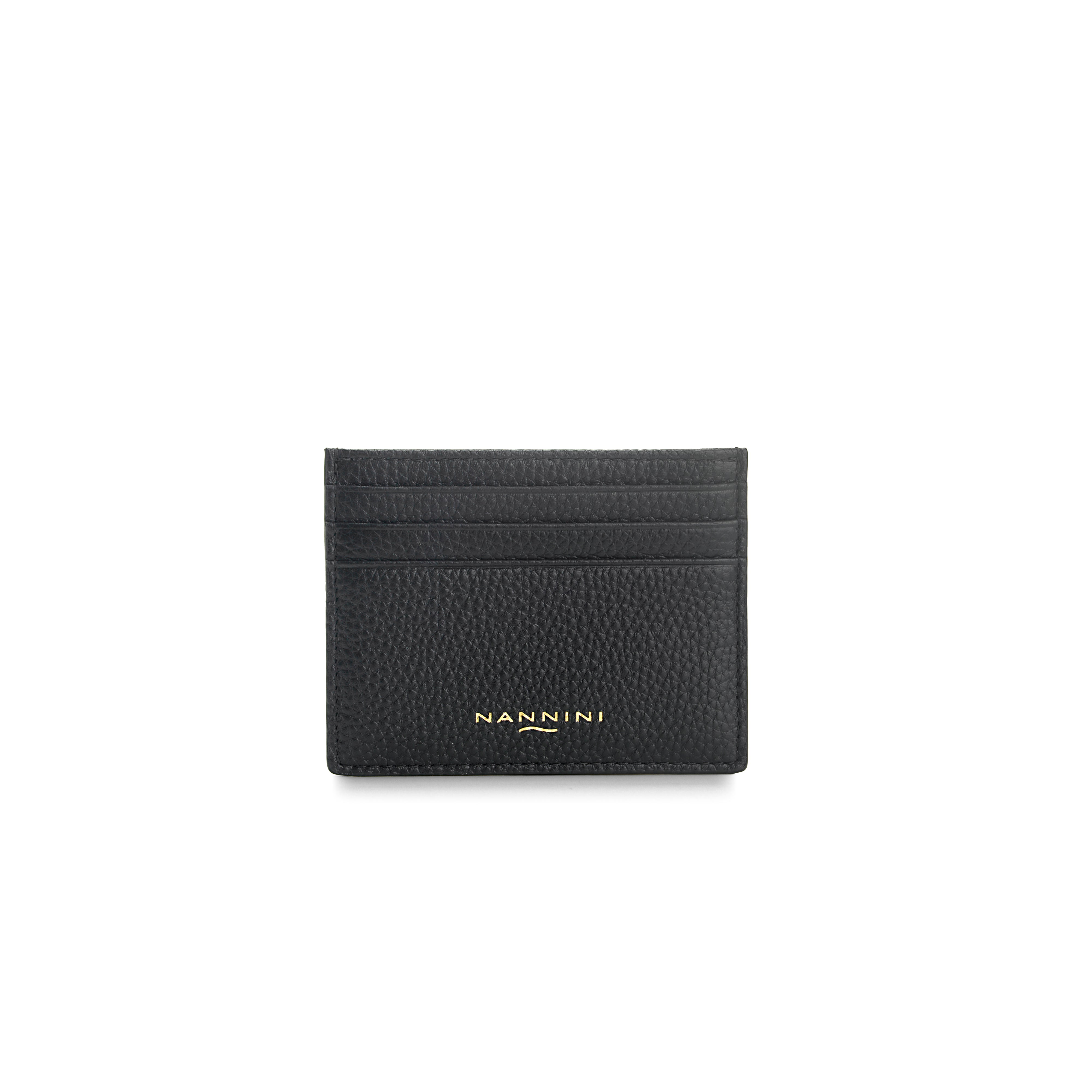 NANNINI pochette pelle nera trapuntata tracolla donna manico