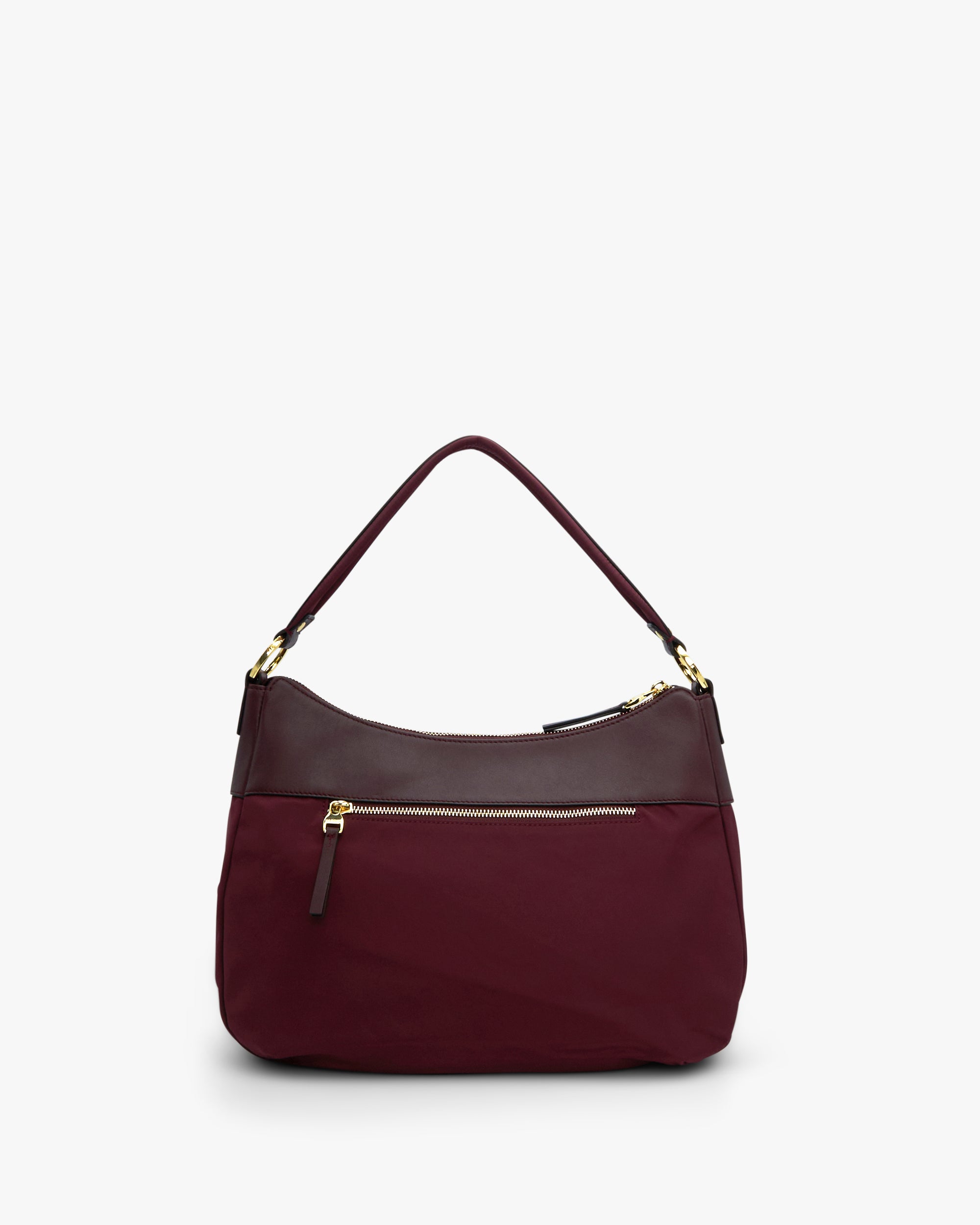 NANNINI clutch pelle martellata tracolla chiusura zip nero
