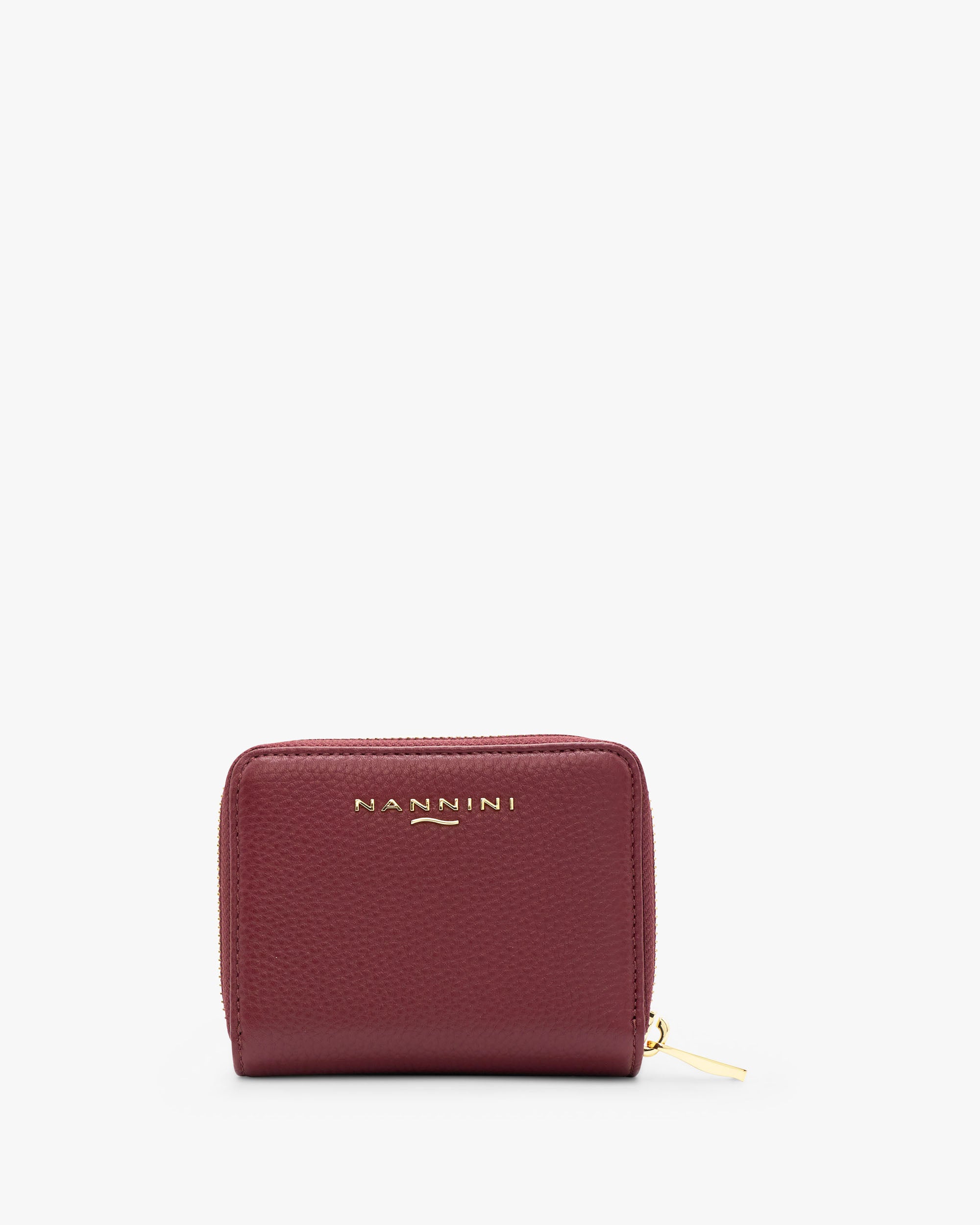 NANNINI borsa secchiello morbida pelle manico nero tracolla